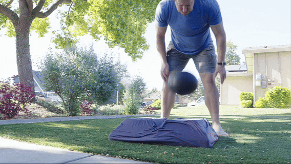 Sanddune Stepper Review - Gimmick or Game Changer? - 2026 12 SandDuneStepper MedBall