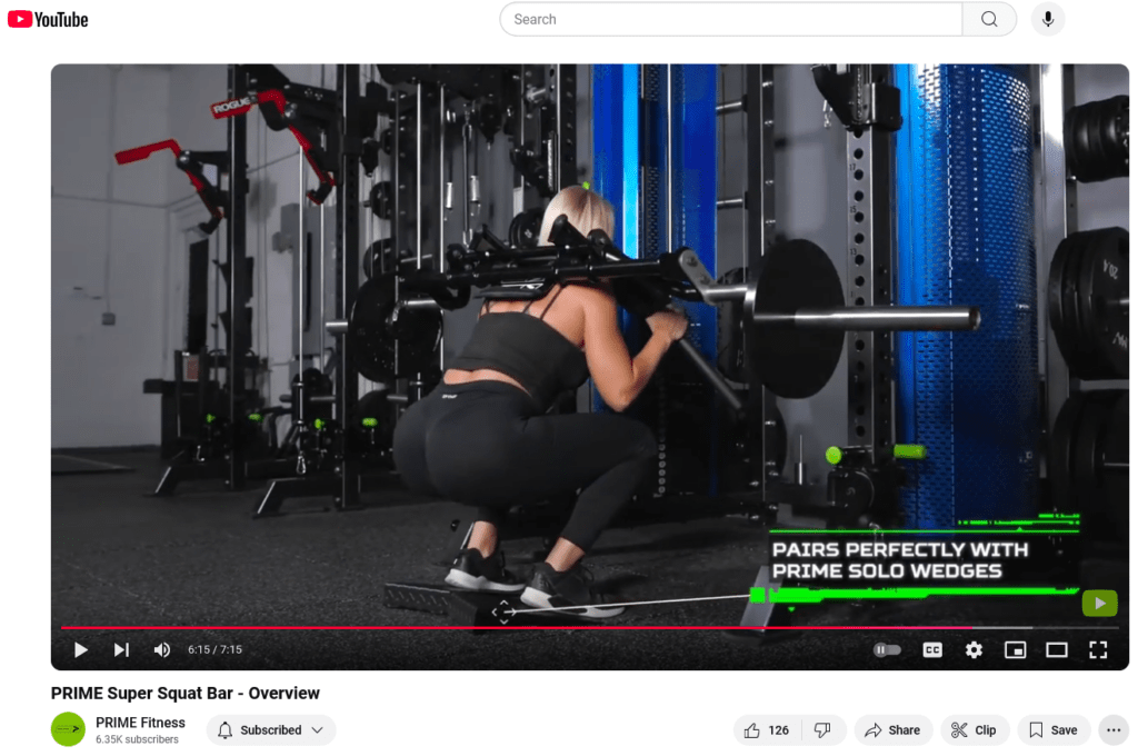 PrimeFitnessSuperSquatBar Screenshot