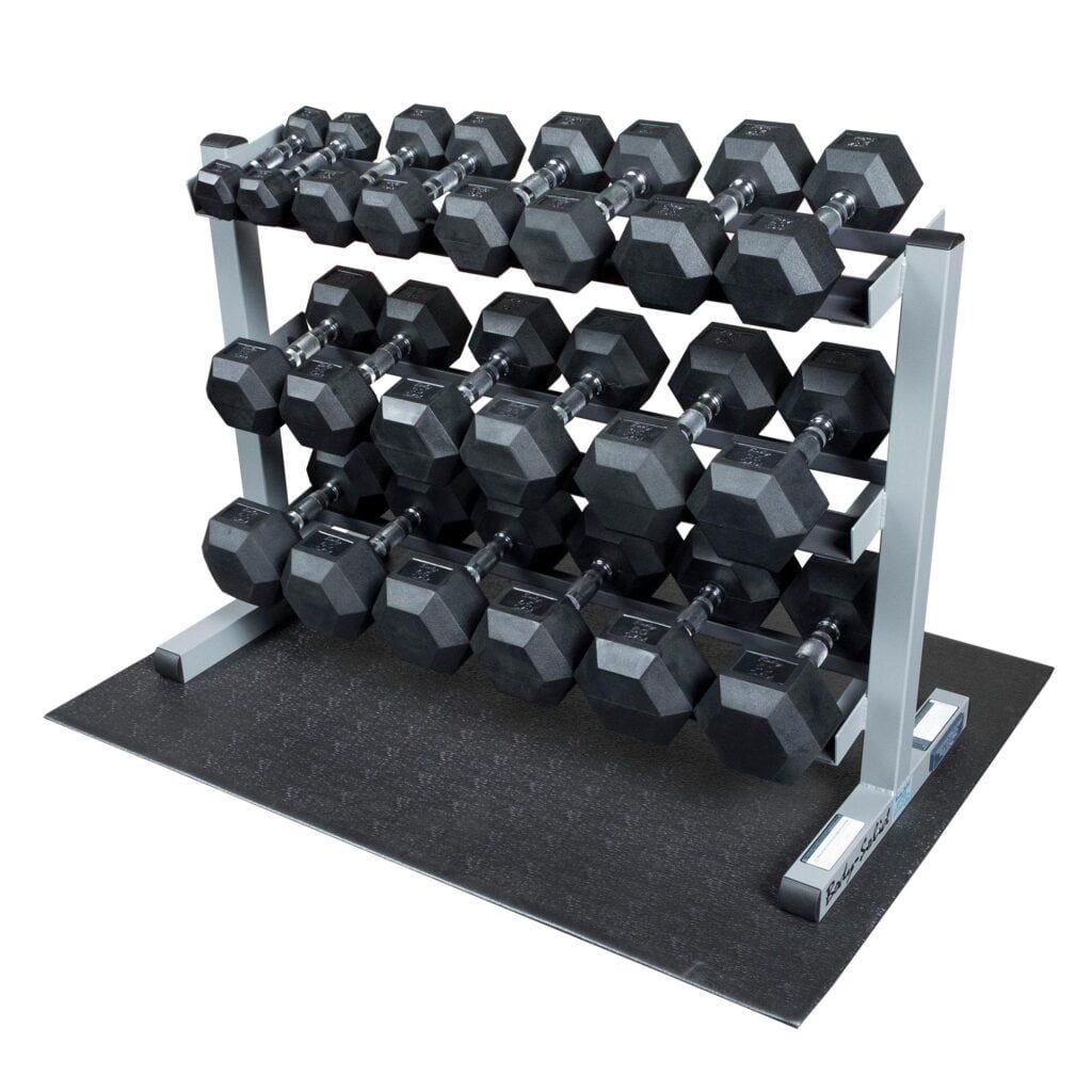 Rubber Dumbbells