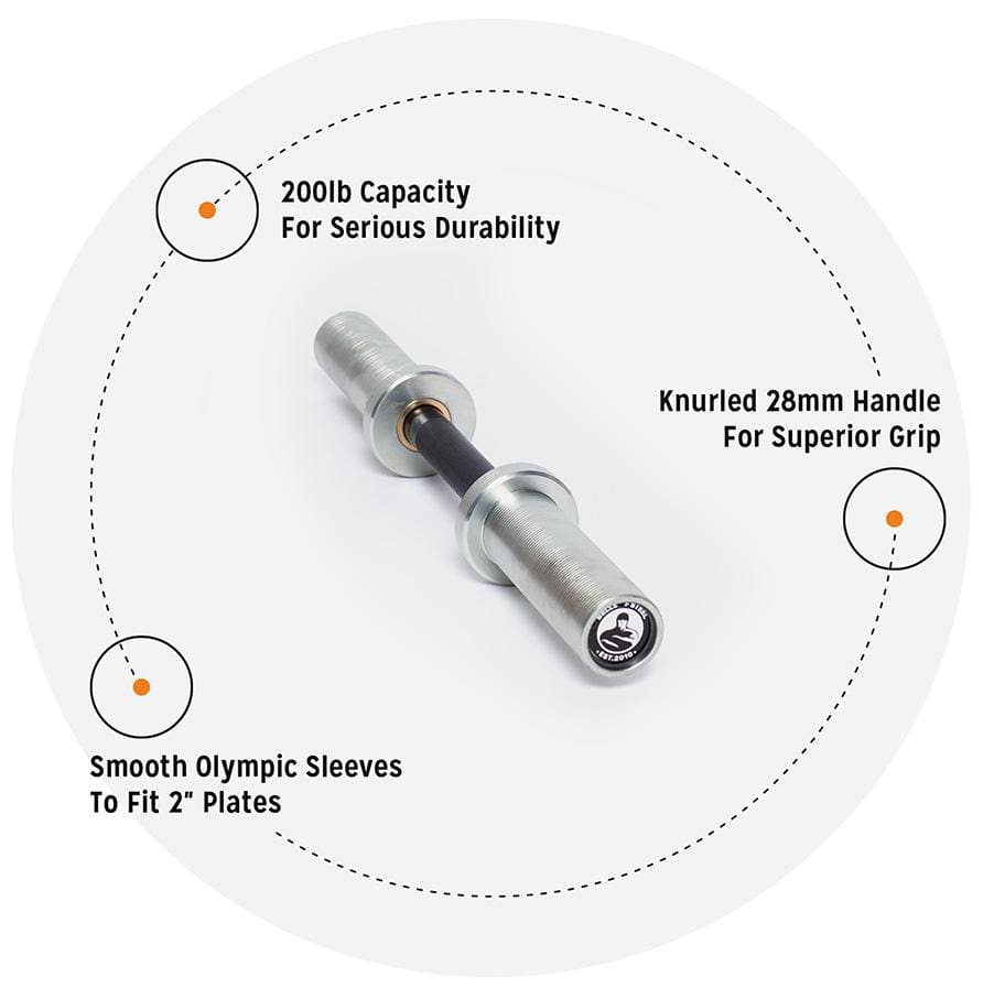 Bells of Steel Loadable Dumbbell Handle