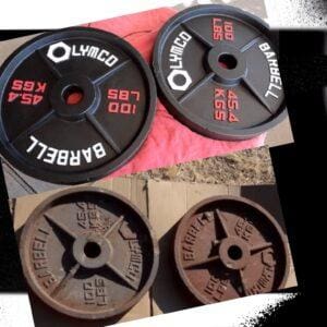 The Garage Gym Basics Olympic Plate Refurb v2 min
