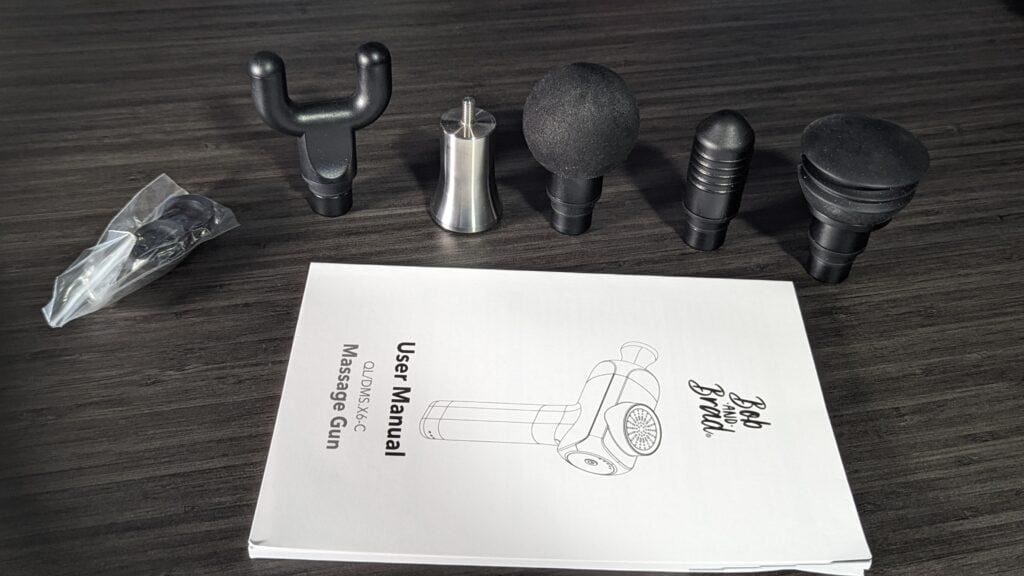 Bob and Brad X6 Pro Massage Gun Attachments