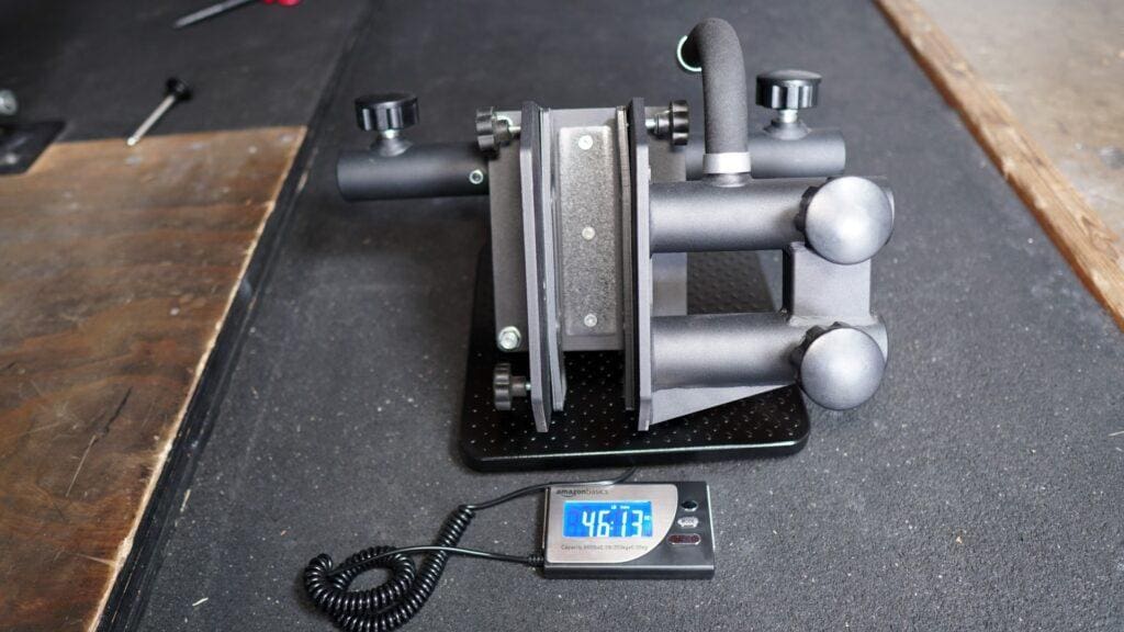 The BulletProof Fitness Isolator is Heavy