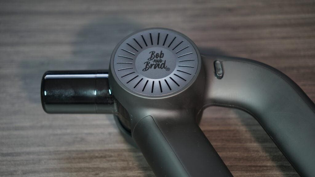 BobBradD6PROMassageGun Angle3