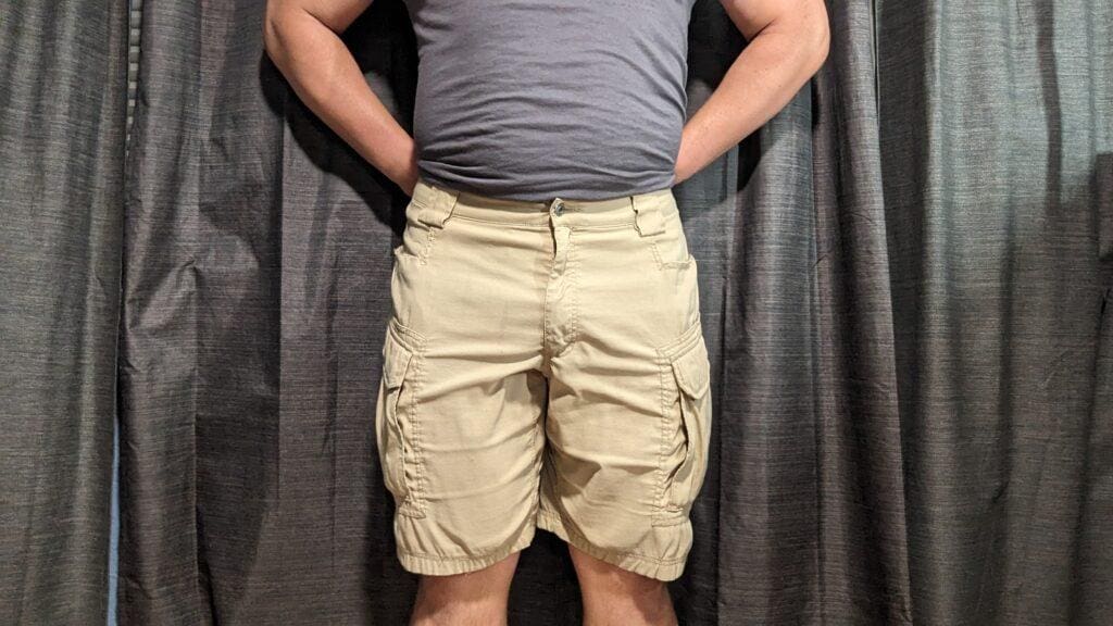 The BEST Shorts/Pants For Guys With BIG Legs - 2026 15 MensDuluthFlexDryontheFly11CargoShorts Fit