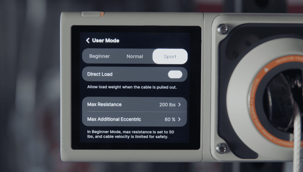 BeyondPowerVoltraI Settings