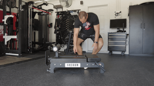 Shogun NORD-EX Review 2025 - The BEST Nordic Combo for a home gym? 50 ShogunNordEX BackExtSetUpVideo GIF