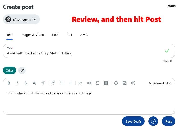 Ready for a successful AMA? 8 AMA Desktop Step4