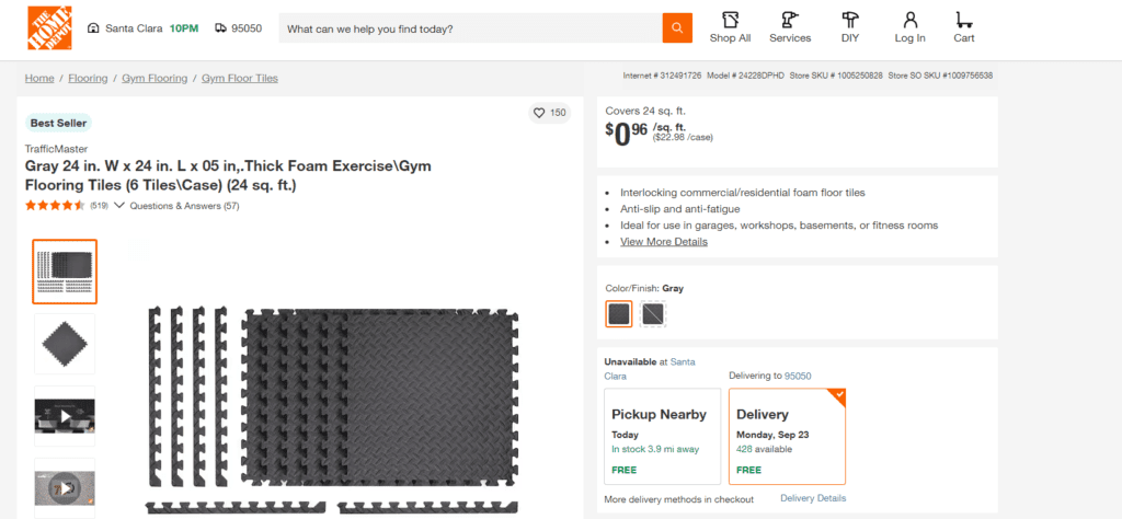 HomeGymFlooring Foam