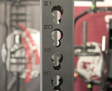 IronBulllStrengthFrankensteinRack Keyholes