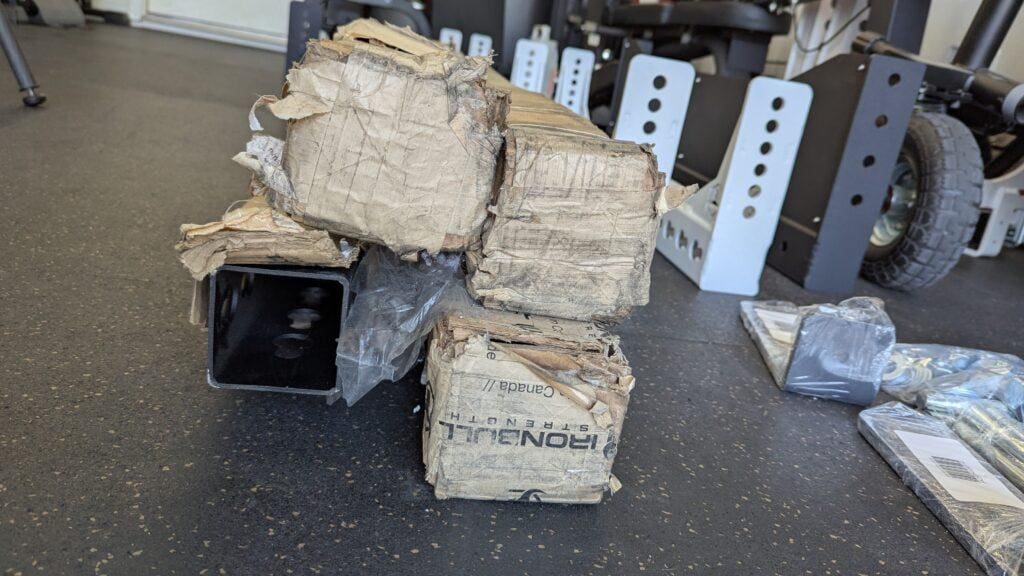 Iron Bull Strength Frankenstein Power Rack - The BEST Home Gym Power Rack in 2026 10 IronBulllStrengthFrankensteinRack Packaging1