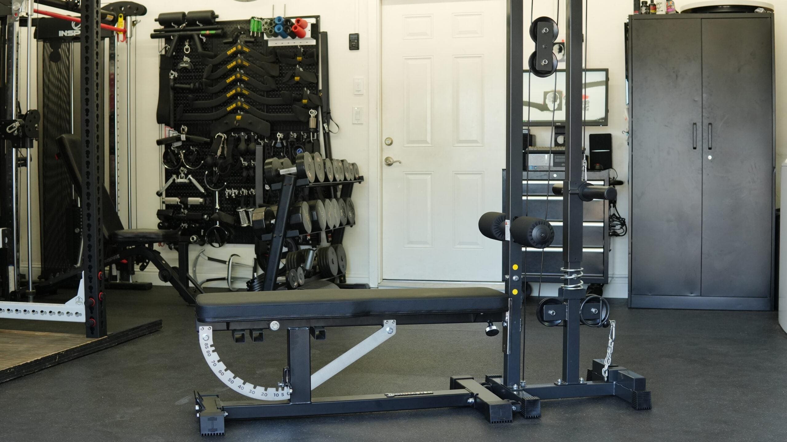 The BEST Cable Machines For Your Garage Gym - 2026 10 IronmasterSuperBenchProV2 LatTower scaled